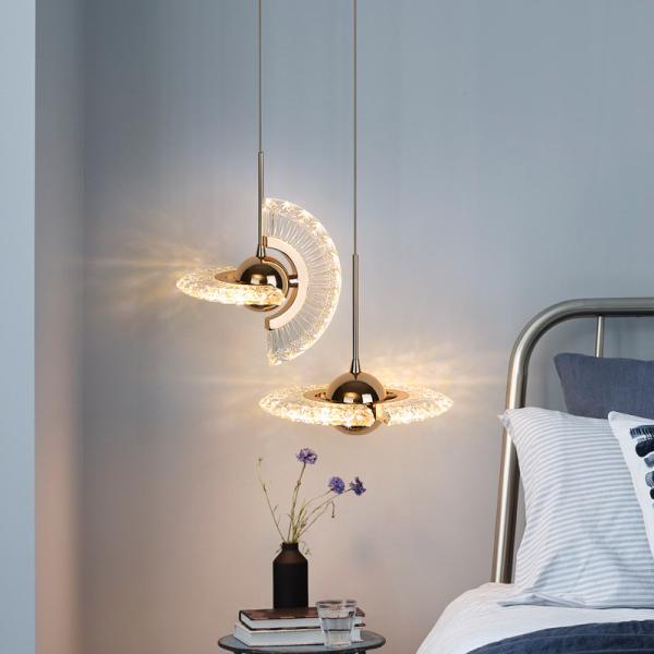 Modern Nordic Small Acrylic Pendant Light Hanging Lamp For Dining Room
