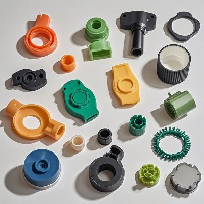 Anodizing Sand Blasting Industrial CNC Machined Plastic Parts With Smooth Surface Finish