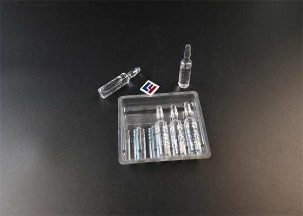 Ampoule Tray Ampoule Blister Packaging Medical Grade PET PETG ISO13485 Certificated