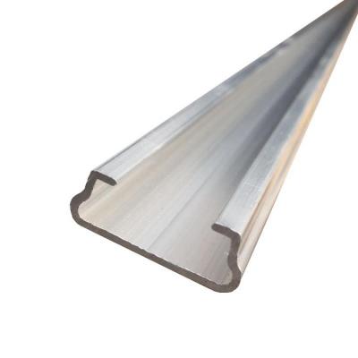 4m 6m 0.7mm Aluminium Channel Profile Zinc Lock For Greenhouse Film