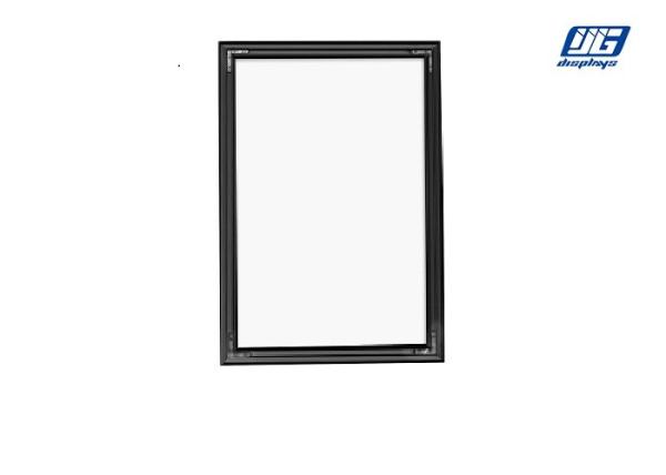Customized Size Black Color Waterproof Clip Frame Outdoor Aluminum LED Light Box