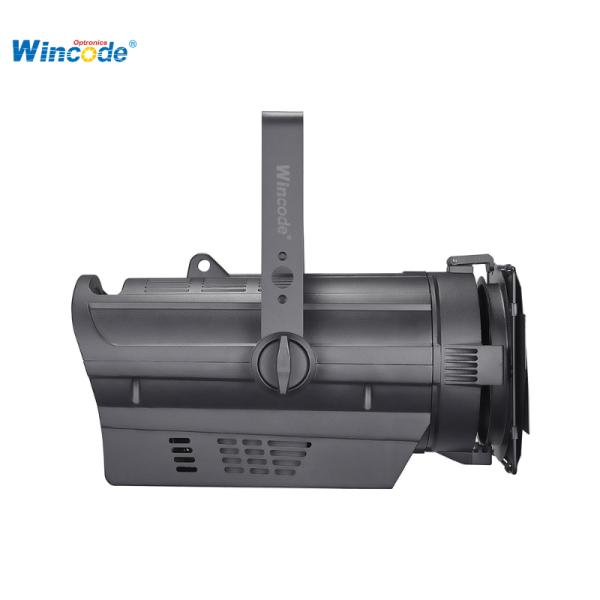Stage-Grade LED Fresnel Spotlight – 350W COB, 20°-60° Zoom, Low-Noise Cooling