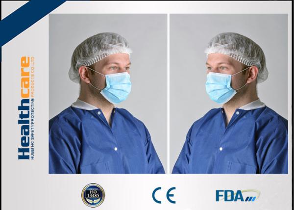 Hospital Clinic Green Disposable Surgical Face Mask Earloop Type