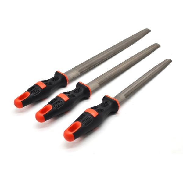 Ficha de corte de dente 10 Flat Bastard Cut Ficheiro com manobra ergonômica padrão Bidentate