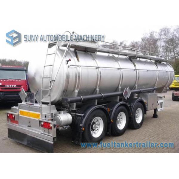 Lifting Axle 6 Tires Oil Tank Trailer Aluminum chemical trailers 22000 Liters