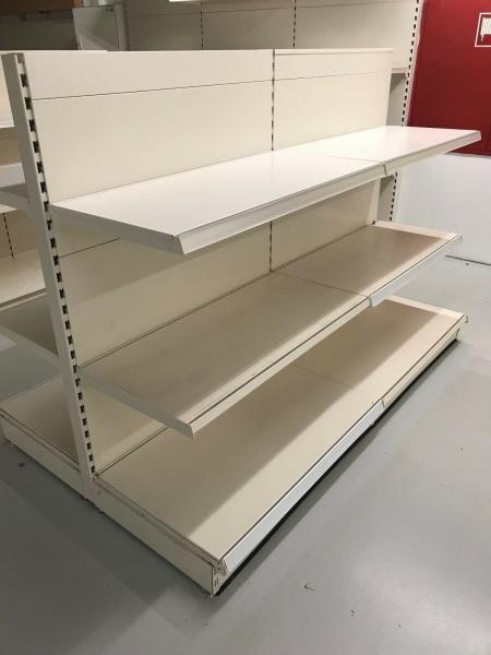 Q235 Steel 570MM Metal Medium Duty Racking System For Warehouse Storage Wall Shelving