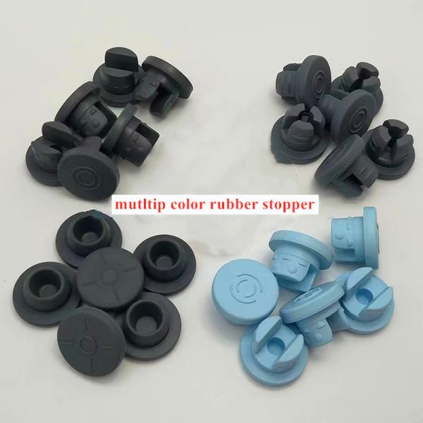 Ethylene Oxide Medicine Stopper Sterilization Brominated Butyl Rubber Stopper Grey