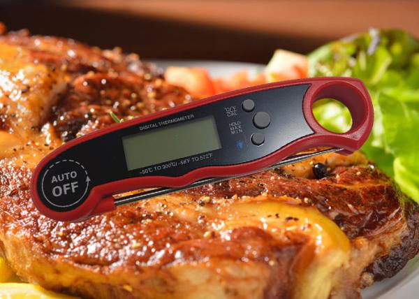 Bright White Backlit Digital Temperature Gauge Power Saving With 3 Seconds Response
