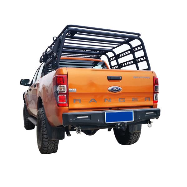 Ford Ranger Car Model Grills Rear Bumper Cover with Powder Coat Surface Body Kits