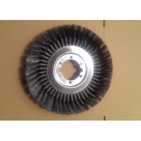Pipeline Wire Wheel Brushes / Twisted Knot Wheel Brushes for Surface Treatment