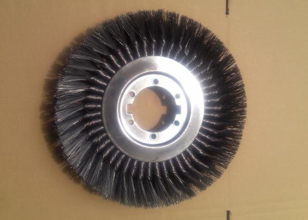 Pipeline Wire Wheel Brushes / Twisted Knot Wheel Brushes for Surface Treatment