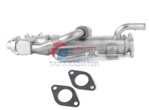 03G131512AL Stainless Steel Audi EGR Cooler Original Size For Audi A4 B7 8E Bj