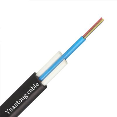 Outdoor Frp Ftth Aerial Drop Cable , 12 Core Fiber Drop Wire
