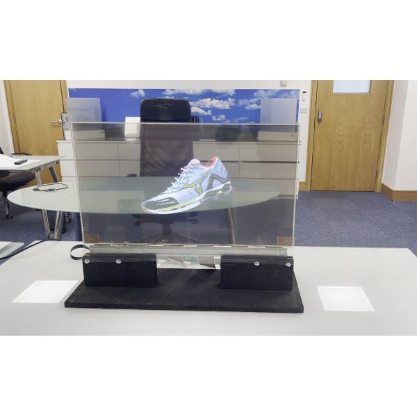 High Brightness OLED Transparent Display with High Refresh Rate and Wide Viewing Angle