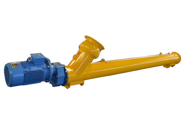 Large Capacity Flexible Cement Screw Conveyor , Industrial Tube Auger Feeding Machine