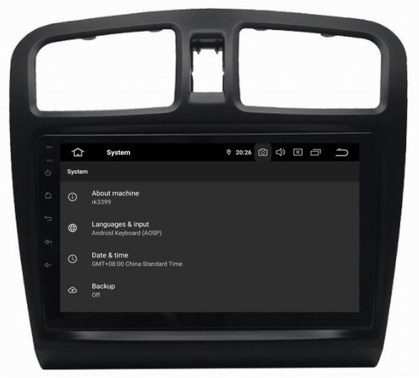 Ouchuangbo car stereo navigation for Dongfeng 330 support BT MP3 mirror link android 9.0 OS 4+64