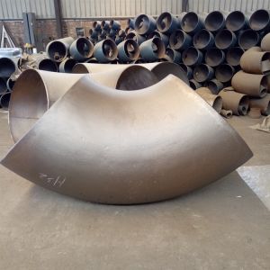 Чернота штуцеров St45.8 сварки встык A105 локоть lSO9001 90 градусов