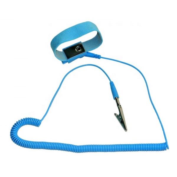 2.2mm Nylon Anti Static Bracelet Wrist Strap For Cleanroom Use