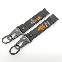 Cadeau de porte-clés tissé inspiré de KTM - Broderie durable et conception de carabiner à libération rapide