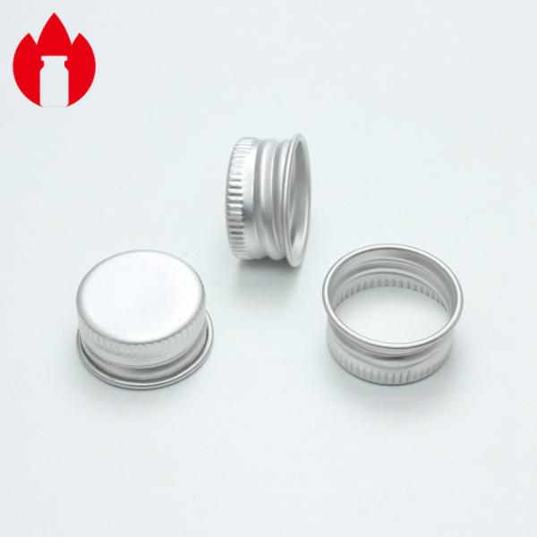 Couvercles à vis métalliques en aluminium de 20 mm