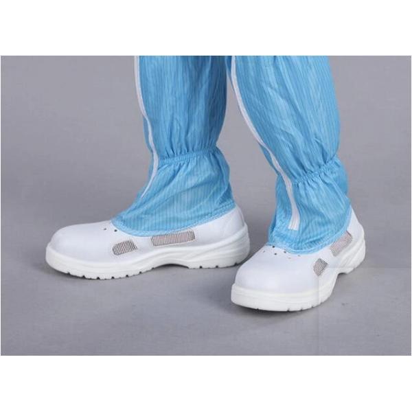 PU Leather Clean Room Anti Static Work Boots Ventilated And Comfortable