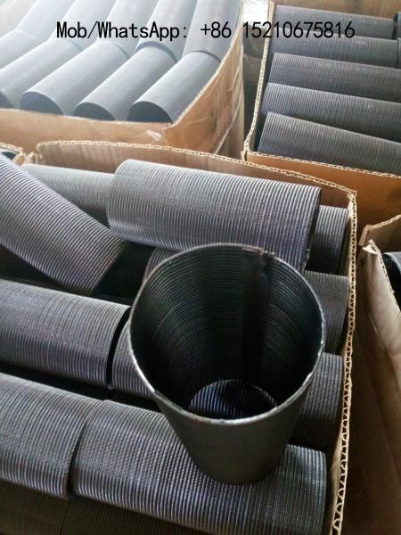 Stainless Steel 304 Dutch Weave Wire Mesh Braided Sleeves,12x64 mesh with 1mm Thickness