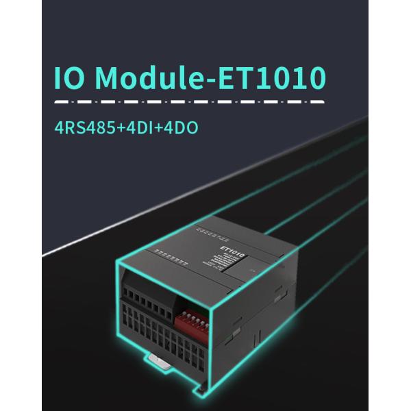 Модуль IO протокола MODBUS RTU промышленный удаленный с входным сигналом 4 реле и выходом 4 реле