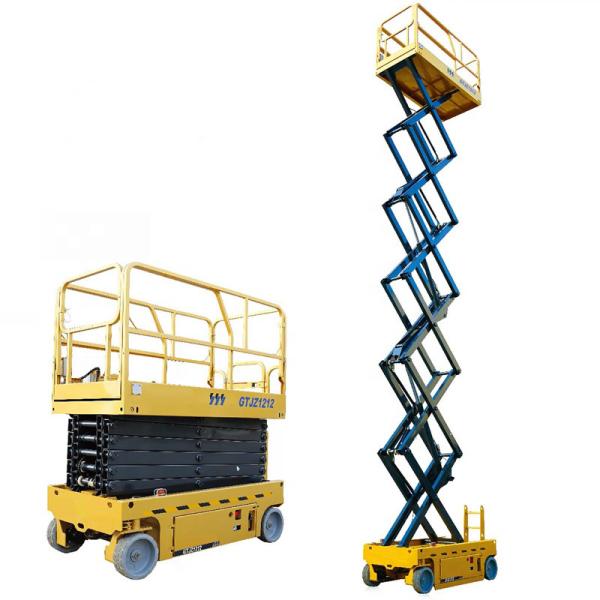 XCMG Heavy Duty Dump Truck 12m , Hydraulic Working Warehouse Platform Lift
