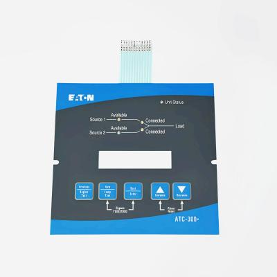 Wired Wireless LED Membrane Switch , Membrane Keypad Overlay 0.5A Current