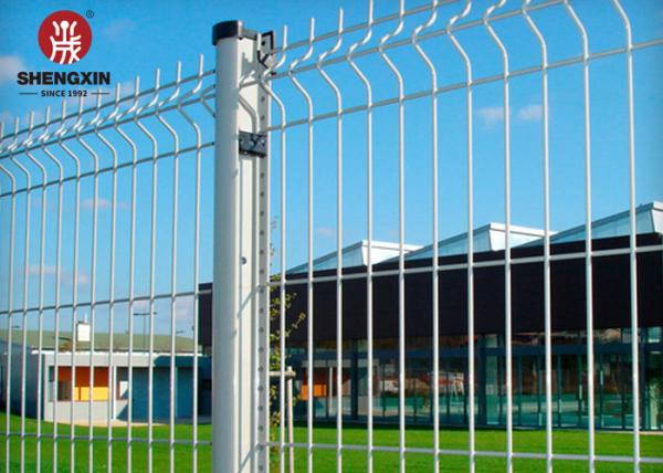 Curved Welded Wire Mesh Garden Border Fence Decorative 3D