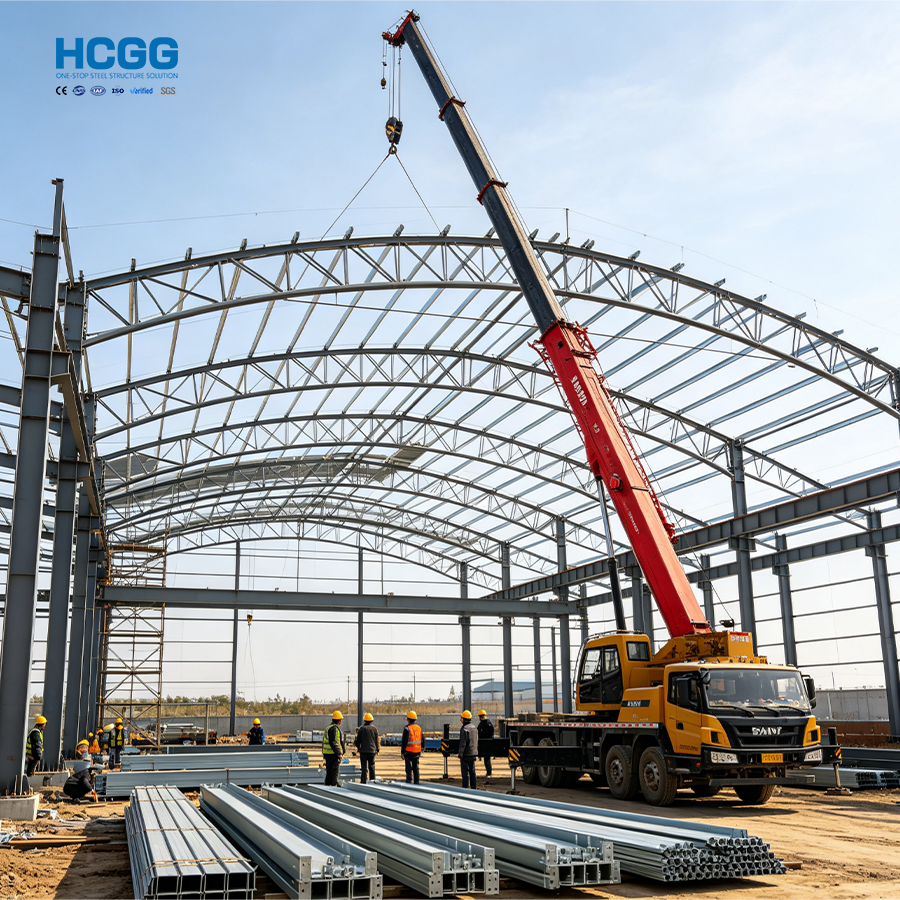 Steel Structure Hangar engineered for fast assembly and future expansion with durable steel frame and large clear span