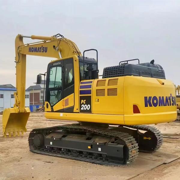20 tonnes de Komatsu utilisé de l'excavateur PC200 Excavateur à rampe pour une excellente performance