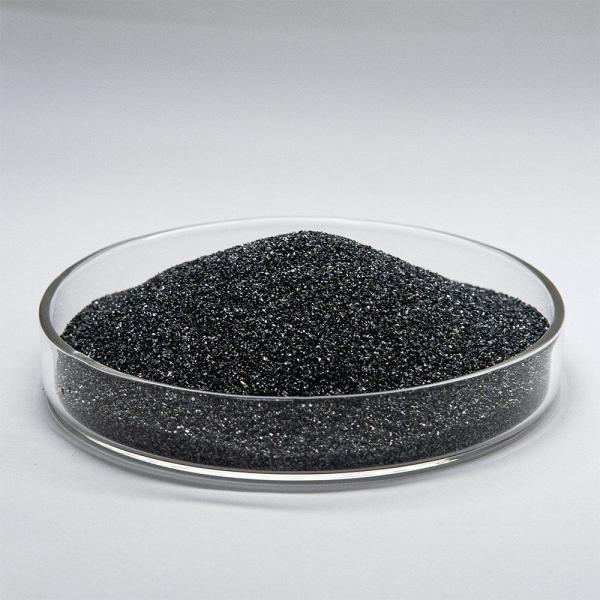 OEM 98% Purity Black Silicon Carbide Powder Hexagonal Crystals