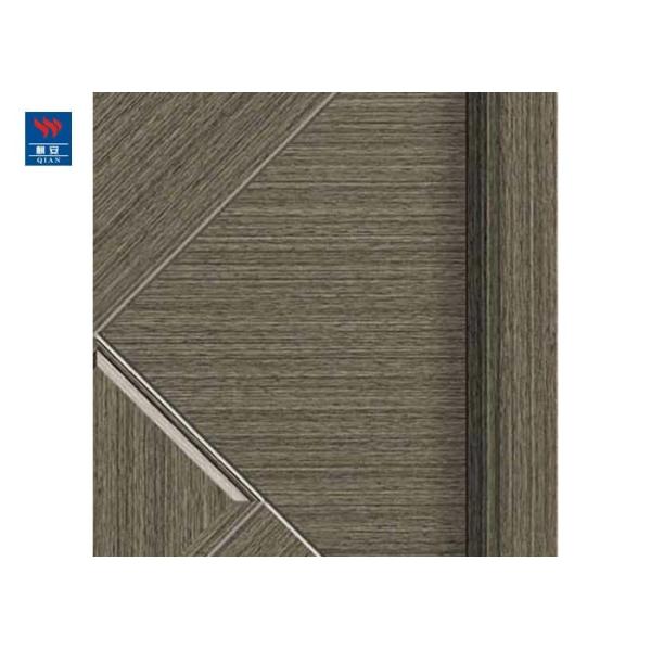 Apartment Security ECO-Friendly PVC WPC Interior Waterproof Wood Door In Turkish Nigeria