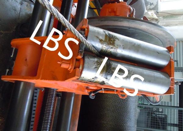 LBS Grooved Sleeve Spooling Device Hydraulic Winch 3 MM - 190 MM Wire Diameter