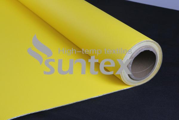 Fogo - o silicone colorido de pano resistente da fibra de vidro revestiu a tela da fibra de vidro à prova de fogo