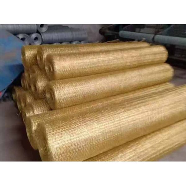 Brass/Copper/Bronze Hexagonal Wire Mesh With Bright Color