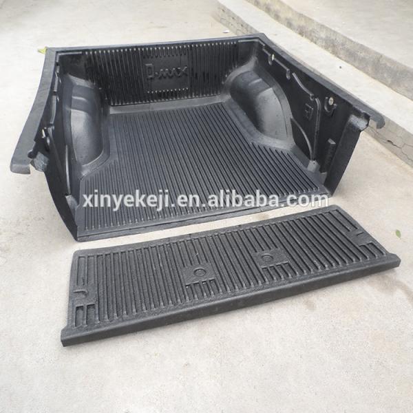 HDPE 0,15 tampas Toyota Hilux Vigo L200 Navara NP300 de Bedliner do caminhão de CBM