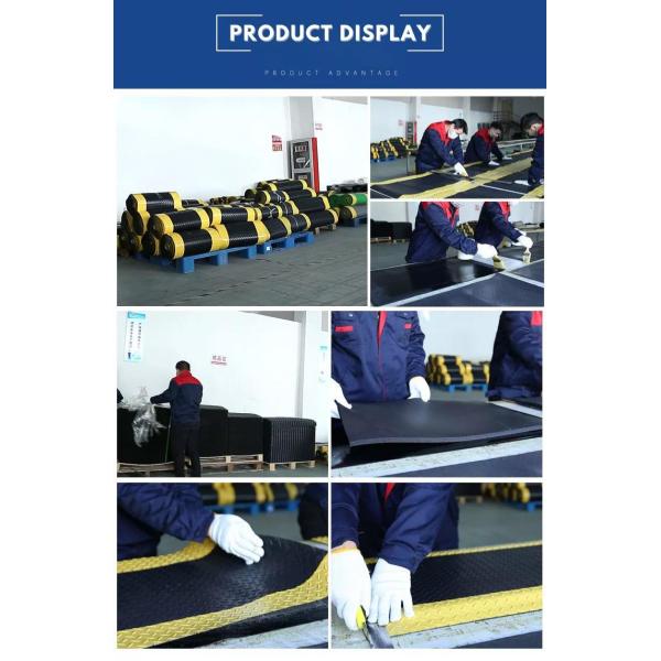 Циновки настила чистой комнаты PVC резина ESD усталости промышленной анти- статической анти-