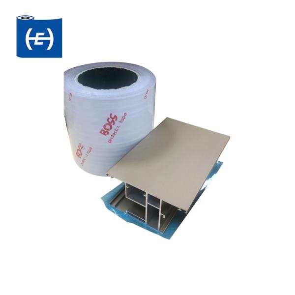 Customized Logo PE Protective Film For Aluminium Window Profile 15 - 150 Mic Thickness
