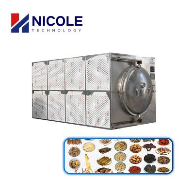 Secador elétrico Oven Rotary 30KW do vácuo da micro-ondas da esterilização - 500KW