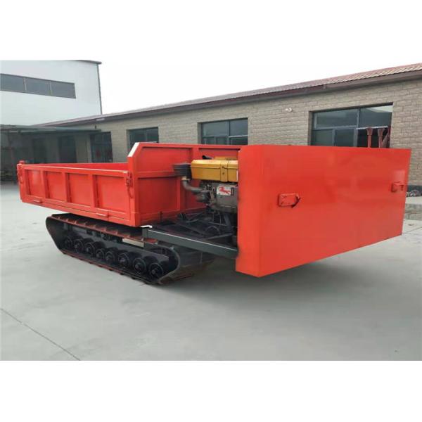 Easy Operate Large Loading Capacity Track Transporter For Agricultural With Diesel Engine