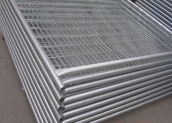 Security Galvanized Temporary Construction Fence Panels For Isolation