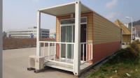 Casas de contêineres pré-fabricadas para transporte marítimo, casas de contêineres modulares multifuncionais