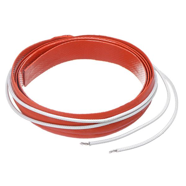 30deg To 200 Degree 24v Silicone Heater 50mm Side Bending Blanket