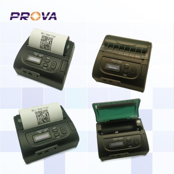 DC 9V/1.5A Compact Portable Wireless Printers 80mm Low Operating Costs