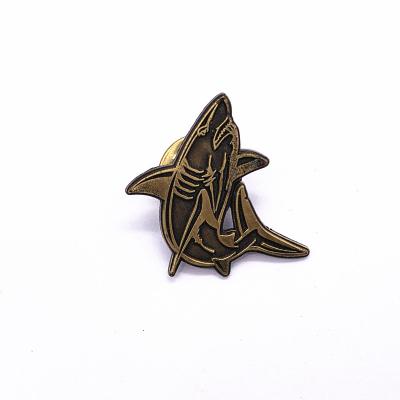 1 Inch 1.25 Inch Antique Lapel Pins , Size Custom Gold Lapel Pins For Souvenir