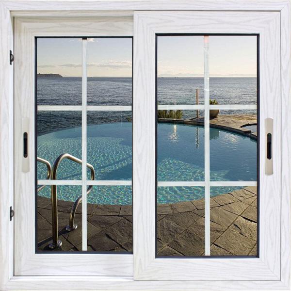 Single Hung 2.5mm Double Glazed Aluminium Sash Windows AS2208 Certificate