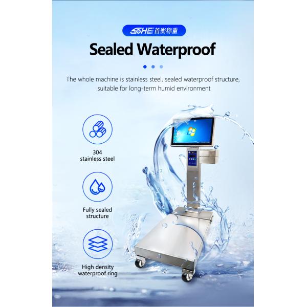 SOHE 40*50cm Full Waterproof Intelligent Scale High Accuracy for Mobile and Windows