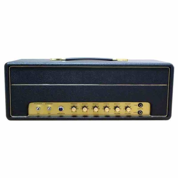 Custom Grand Style JCM800 Hand Wired All Tube Guitar Amplifier Head in Black
